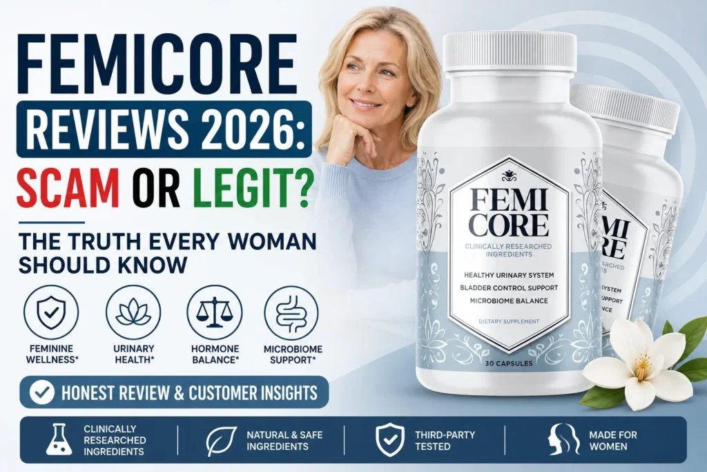 FemiCore Reviews : Does It REALLY Work for Bladder Support? FemiCore Reviews